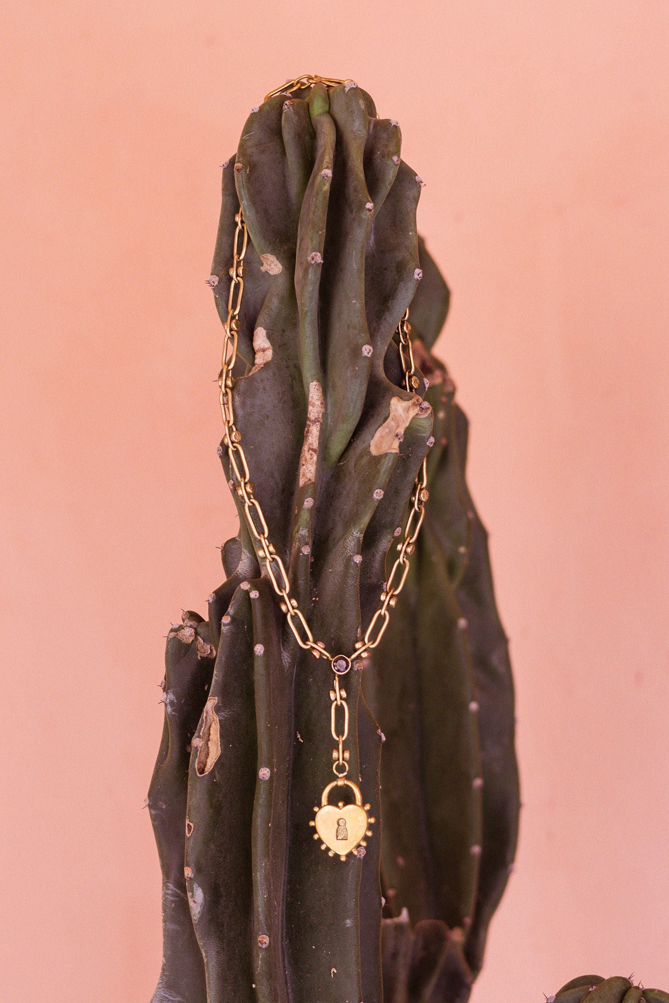 Adore Lock Necklace