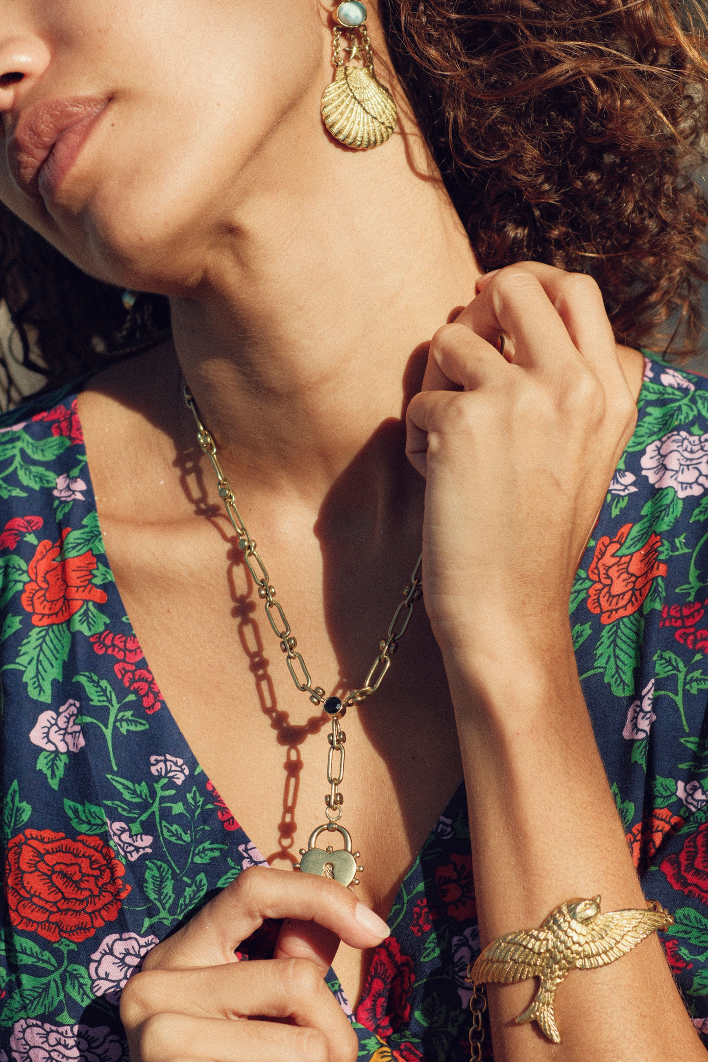 Adore Lock Necklace