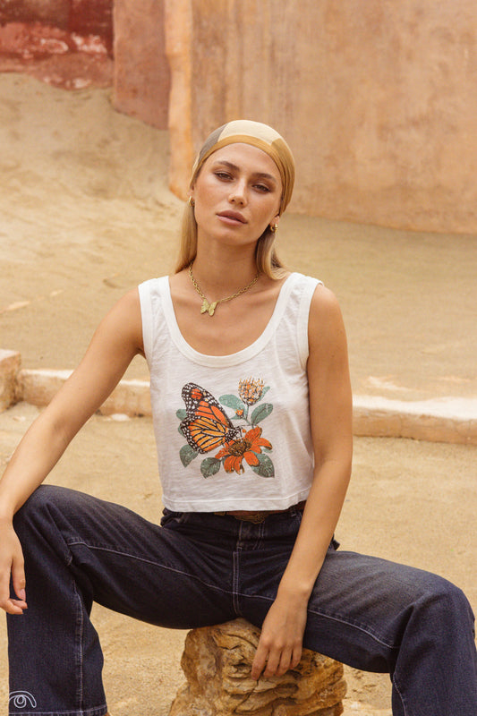 Monarch Graphic Tank Top