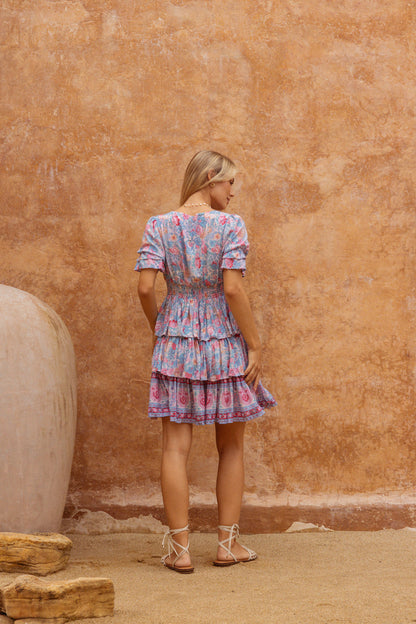 Rosette Mini Dress