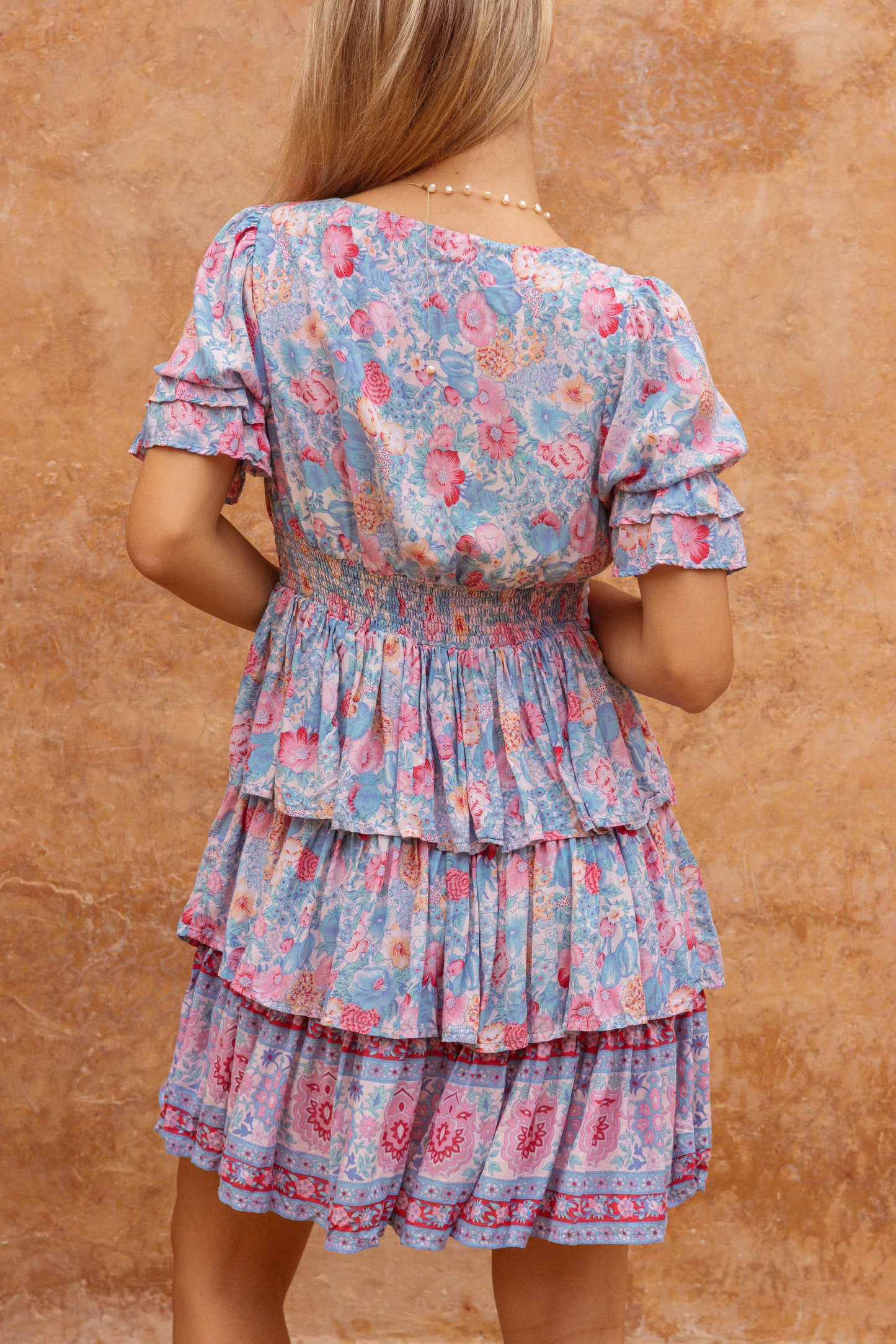 Rosette Mini Dress