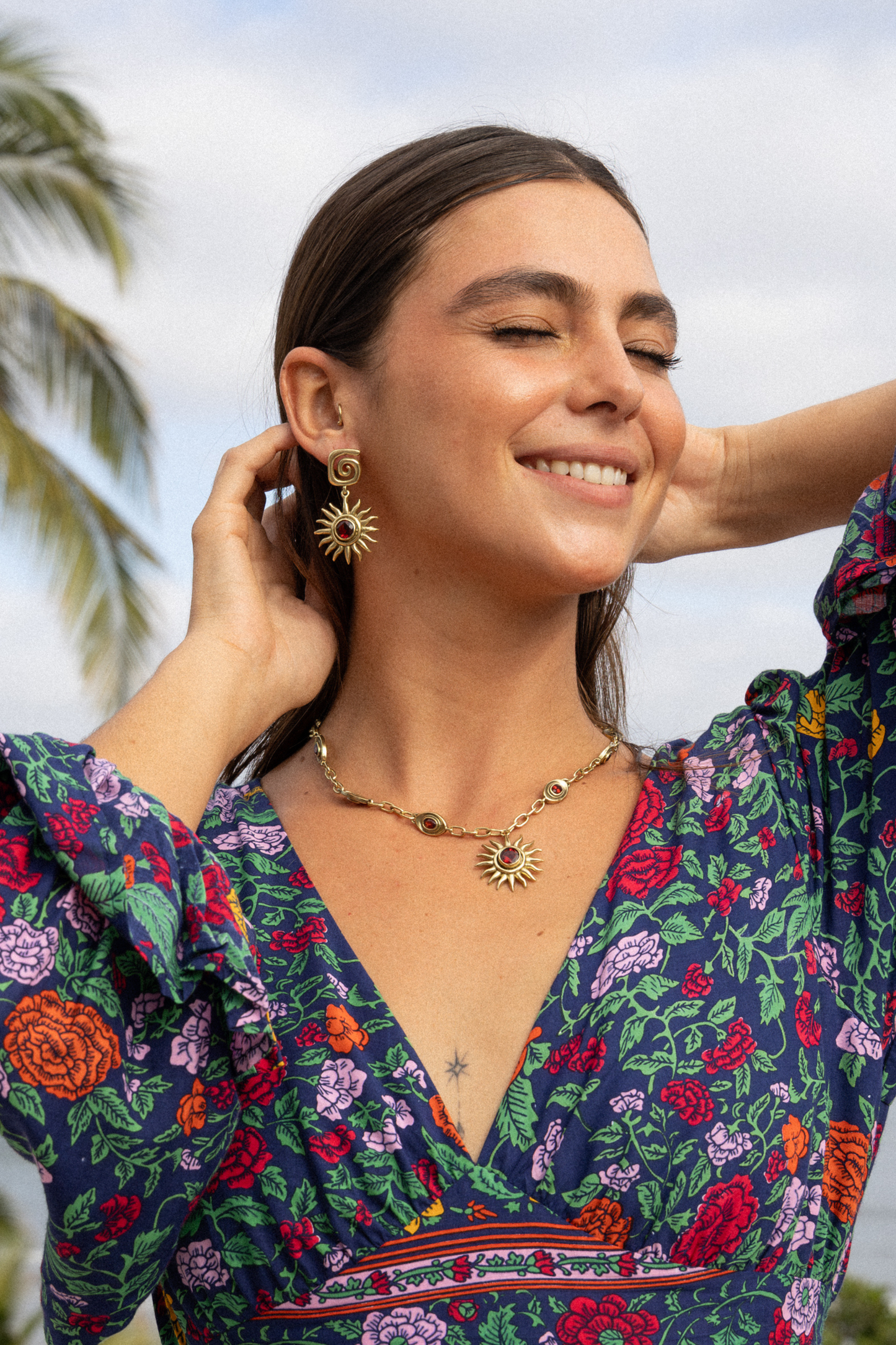 Sunburst Earrings
