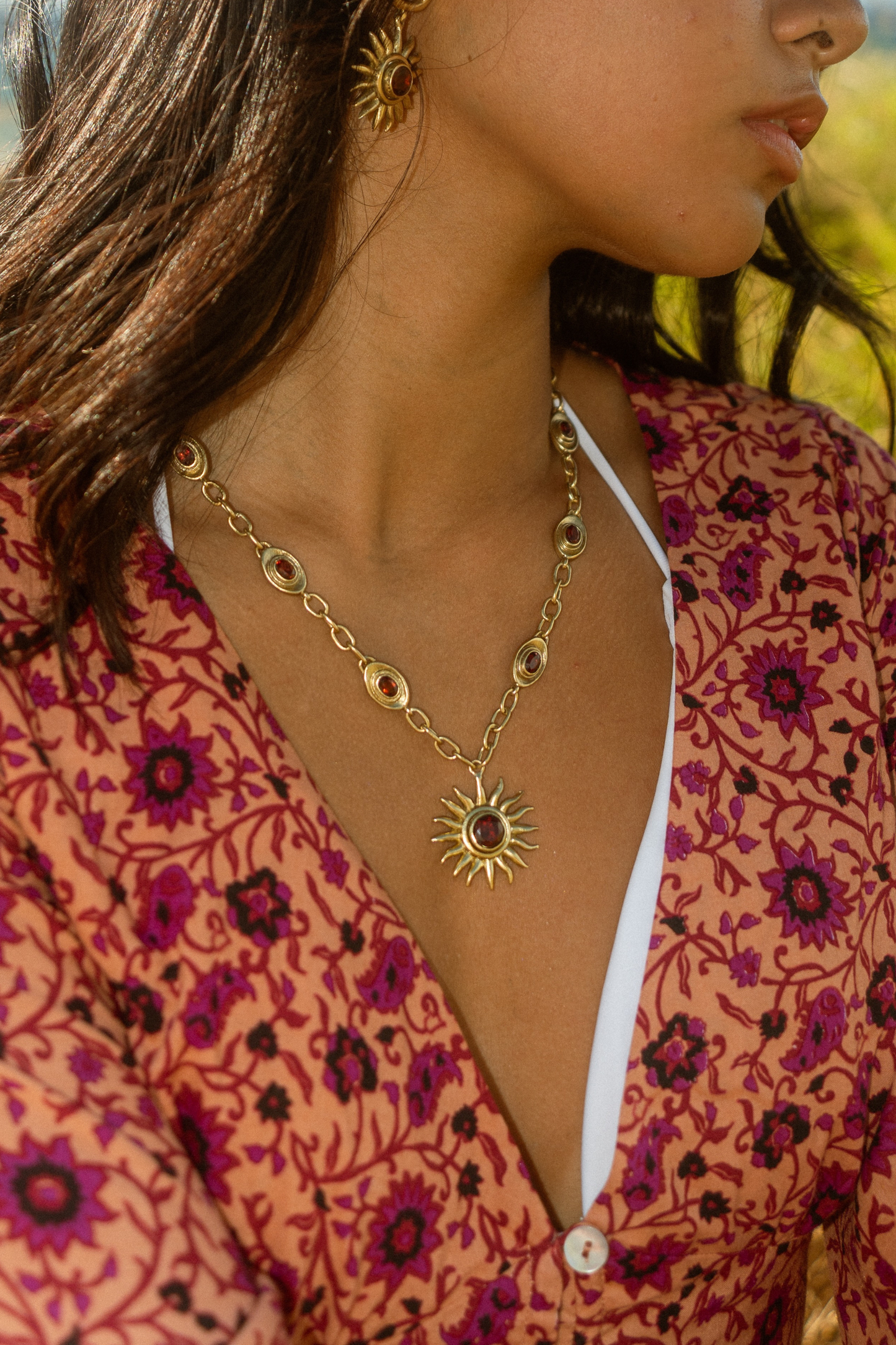 Sunburst Necklace
