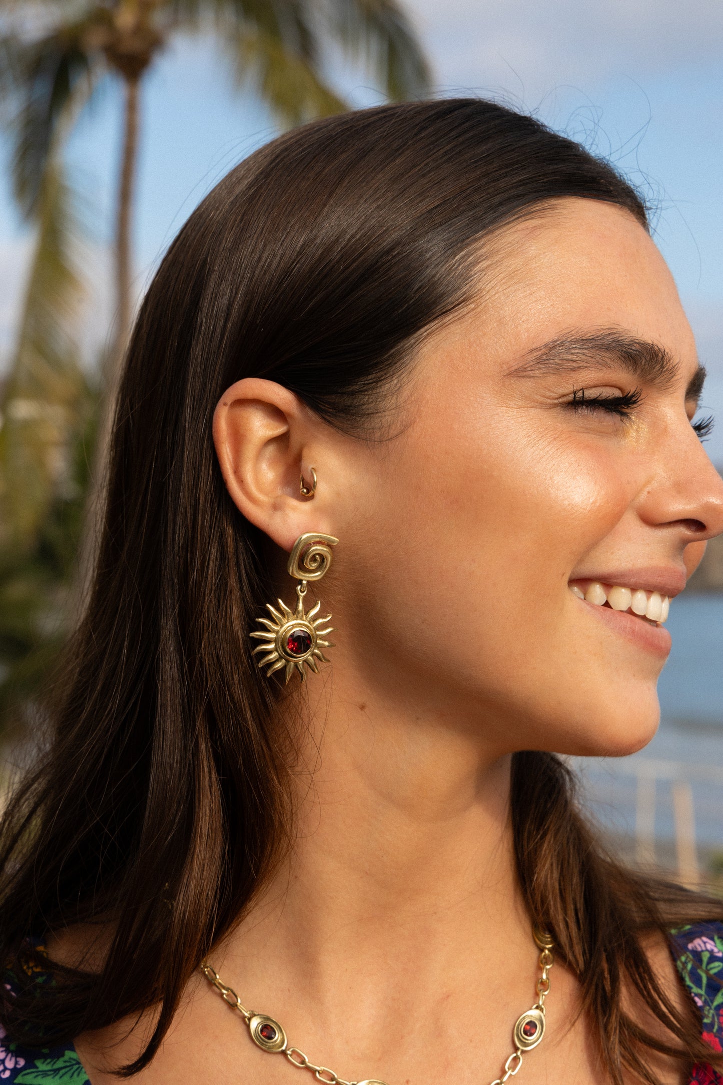 Sunburst Earrings