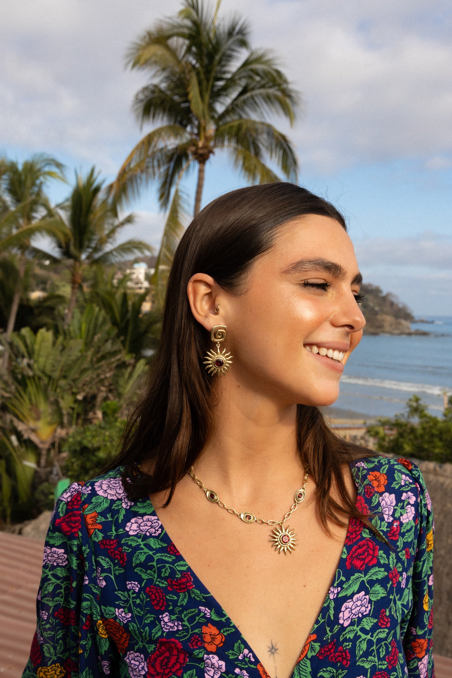 Sunburst Earrings