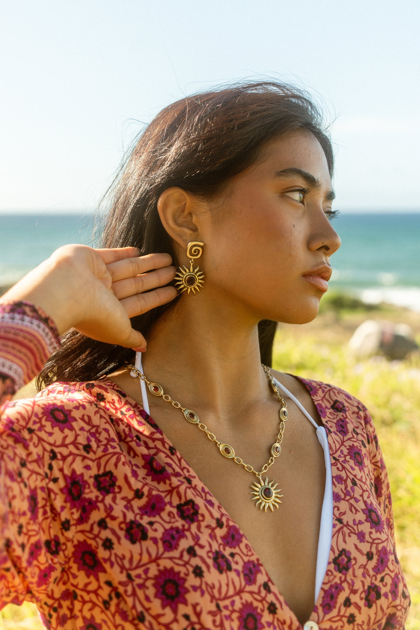 Sunburst Earrings