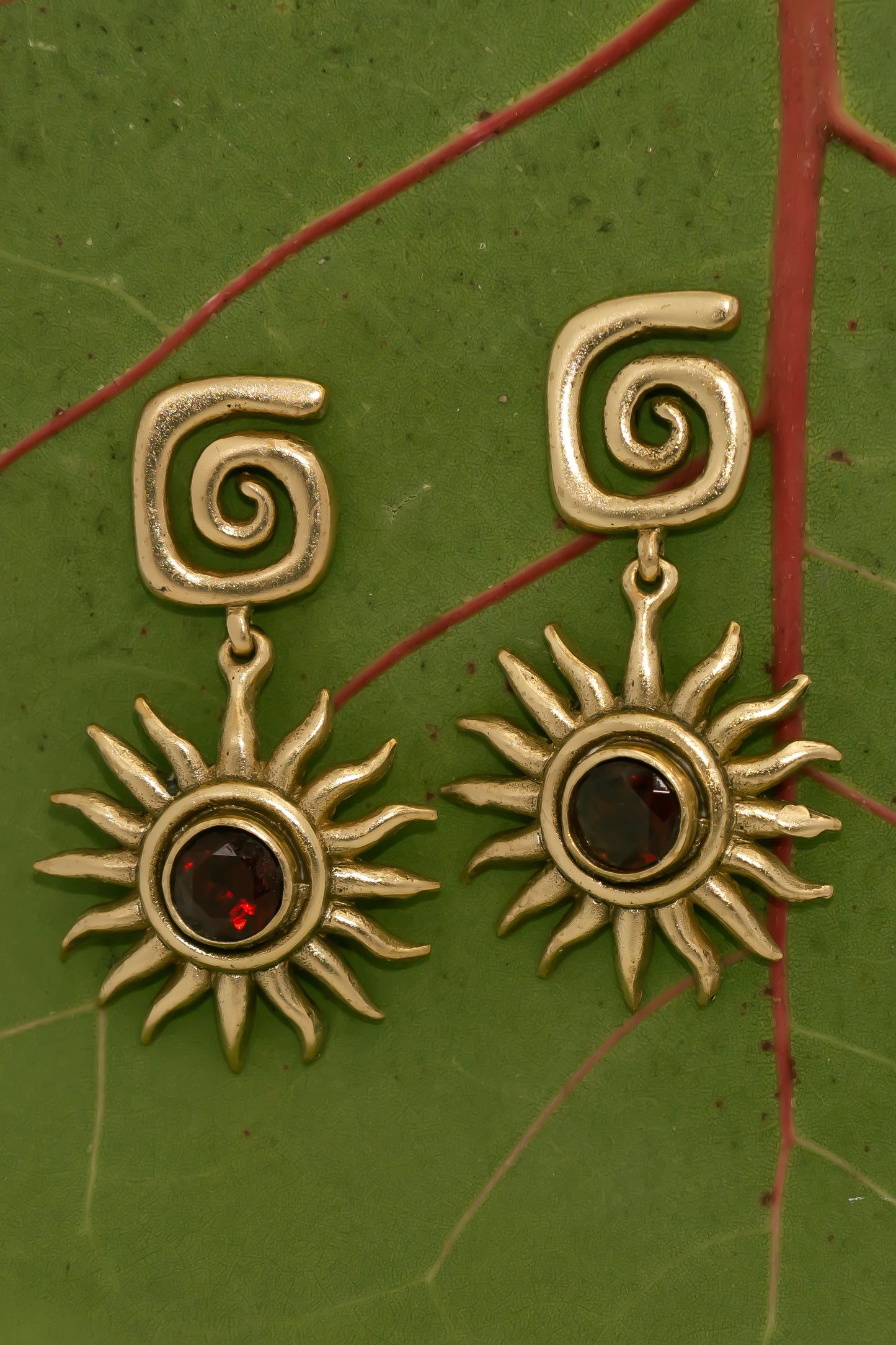 Sunburst Earrings