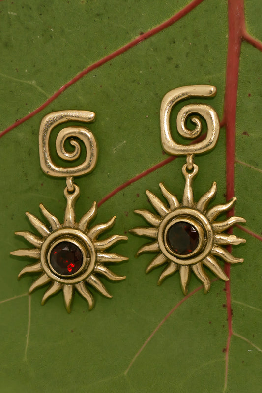 Sunburst Earrings
